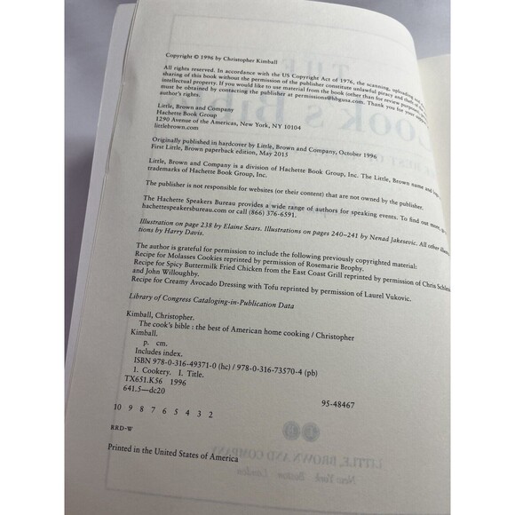 The Cook's Bible: The Best of American Home Cooking by Christopher Kimball - Picture 8 of 11